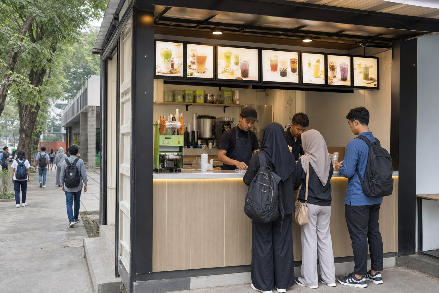 Contoh nyata Franchise Minuman di Indonesia